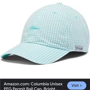 NWOT Columbia PFG gingham fish hat. Women’s or men’s. Lightweight